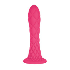 Фаллоимитатор, розовый SilexD Fantasy Liquid Silicone Dreamy Pink, 7 in