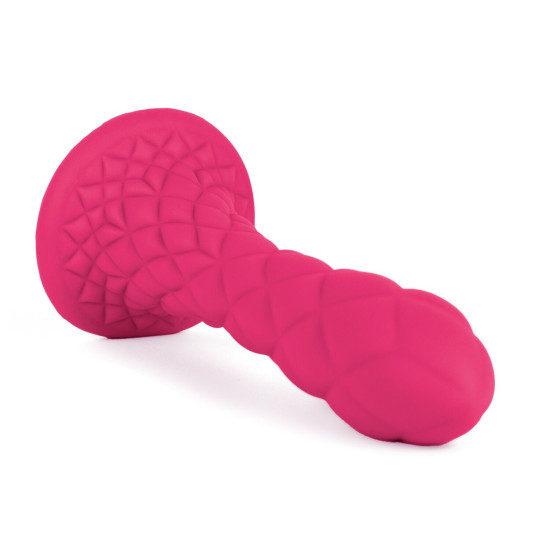 Фалоімітатор, рожевий SilexD Fantasy Liquid Silicone Dreamy Pink, 7 in
