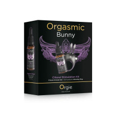 Набір (збуджуючі краплі та ерекційне віброкільце) Orgie Orgasmic Bunny