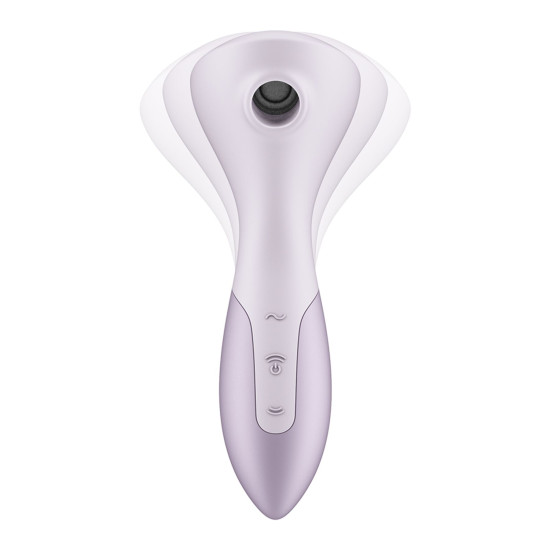 Вібромасажер з вакуумною кліторальною стимуляцією Satisfyer Wand-erful