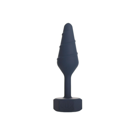 Анальная пробка, синяя Lux Active Twist Plug Small Blue