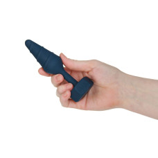 Анальная пробка, синяя Lux Active Twist Plug Small Blue
