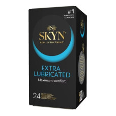 Безлатексные премиум-презервативы, 24 шт SKYN Extra Lubricated (мятая упаковка!!!)