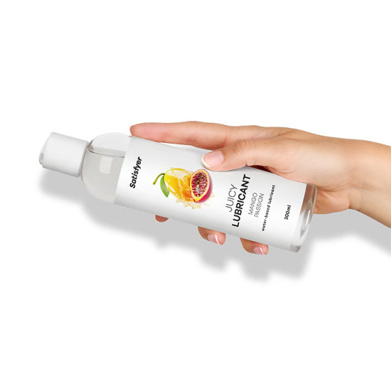 Лубрикант на водній основі, манго та маракуя Satisfyer Juicy Lubricant Mango & Passion, 300 ml (пом'ята упаковка)