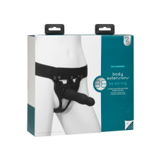 Страпон унісекс Doc Johnson Body Extensions - BE Daring, порожниста насадка (м'ята упаковка!!!)