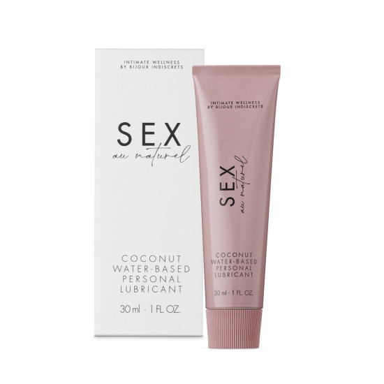 Лубрикант на водній основі Bijoux Indiscrets Sex au Naturel - Coconut (м'ята упаковка)