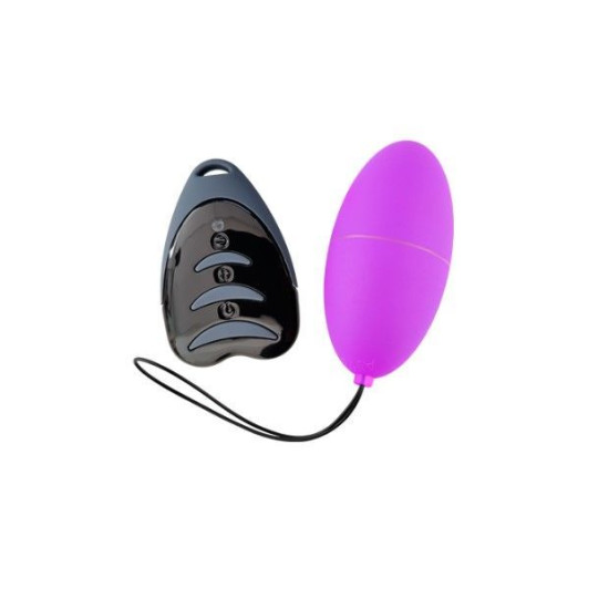 Виброяйцо фиолетового цвета с пультом ДУ Alive Magic Egg 3.0 Purple