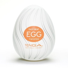 Мастурбатор-яйце з текстурою «Твістер» Tenga Egg Twister