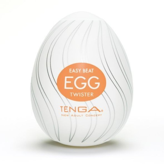 Мастурбатор-яйце з текстурою «Твістер» Tenga Egg Twister