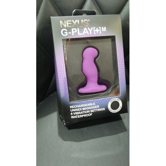 Nexus G-Play Plus M Purple - вібромасажер простати (м'ята упаковка)