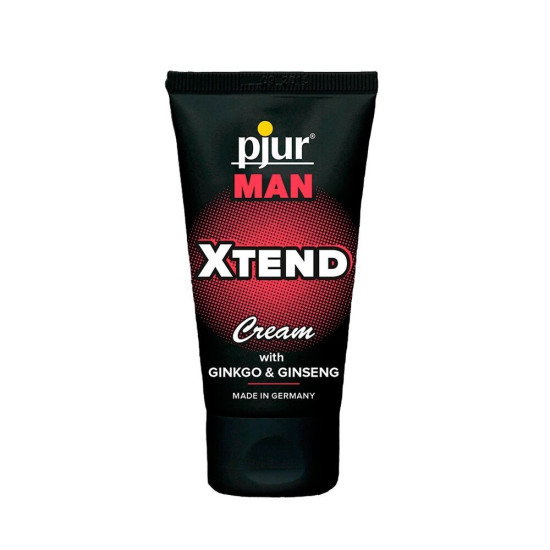 Смазка для стимуляции пениса с экстрактом гинкго и женьшеня Pjur MAN Xtend Cream, 50 ml