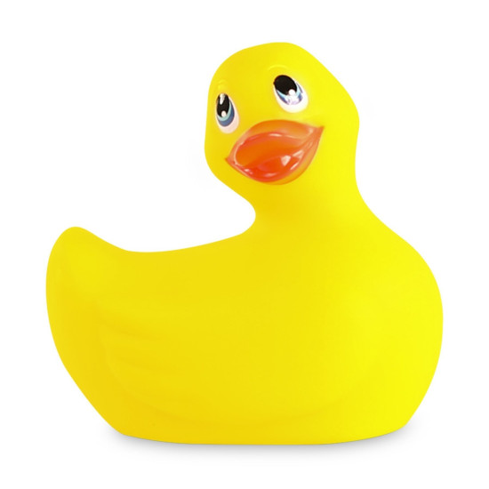 Вібромасажер качечка-скромняжка, жовтий I Rub My Duckie Classic Yellow v2.0