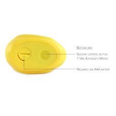 Вибромассажер уточка-скромняжка, желтый I Rub My Duckie Classic Yellow v2.0