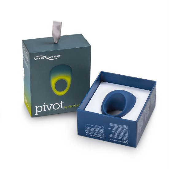 Смарт-віброкільце, синє We-Vibe Pivot