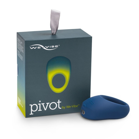 Смарт-віброкільце, синє We-Vibe Pivot