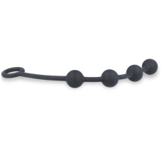 Силіконові анальні кульки чорного кольору, макс. діаметр 2 см Nexus Excite Small Anal Beads
