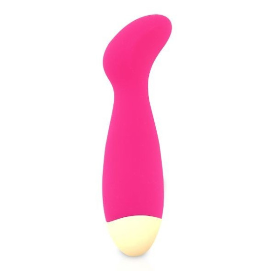 Вибратор для точки G, 10 режимов, медицинский силикон, розовый Rianne S Boa Mini Pink