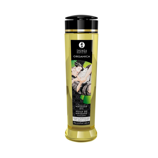 Органическое массажное масло с витамином Е Shunga ORGANICA Natural, 240 ml