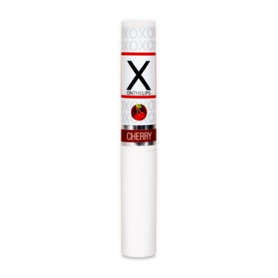 Возбуждающий бальзам для губ с феромонами и ароматом вишни Sensuva X on the Lips Cherry