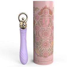 Вибратор для точки G с подогревом, фиолетовый Zalo Sweet Magic Courage Fantasy Violet