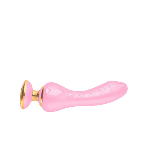 Вібратор для точки G з гнучким стволом, світло-рожевий Shunga Sanya Light Pink