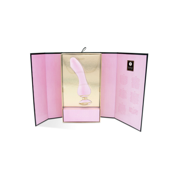 Вібратор для точки G з гнучким стволом, світло-рожевий Shunga Sanya Light Pink