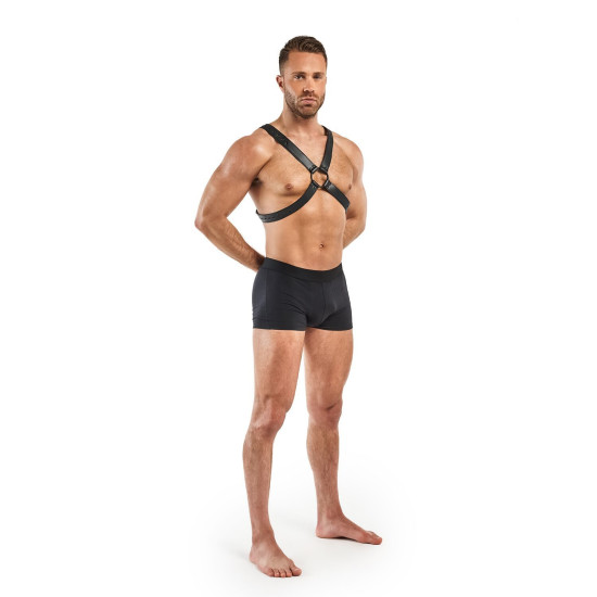 Портупея для бондажа, чёрная Bedroom Fantasies Lionel Bondage Harness Black