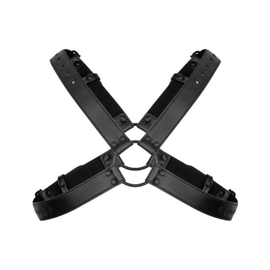 Портупея для бондажа, чёрная Bedroom Fantasies Lionel Bondage Harness Black
