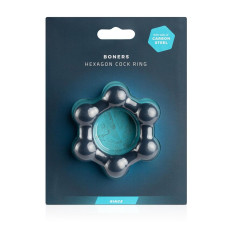 Ерекційне кільце шестикутної форми Boners Hexagon Cock Ring