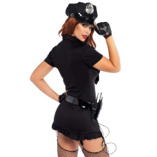Эротический костюм полицейской (6 предметов) Leg Avenue Dirty Cop, XS