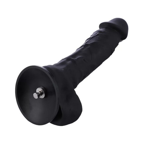 Силиконовый фаллоимитатор, длина 21 см, черный Hismith Silicone Dildo Black, 8.3in