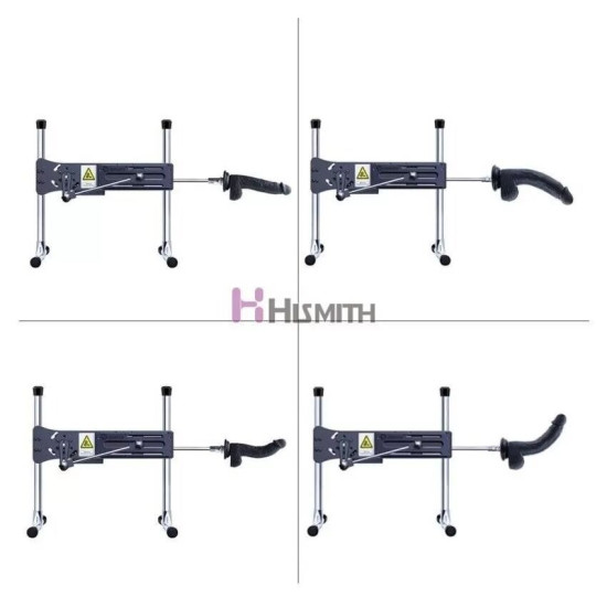 Силиконовый фаллоимитатор, длина 21 см, черный Hismith Silicone Dildo Black, 8.3in