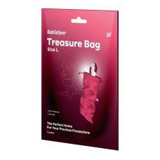 Мешочек для хранения игрушек, розовый Satisfyer Treasure Bag Pink, L