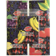 Набор латексных салфеток с разными вкусами Latex Dental Dams Assorted, 100 шт