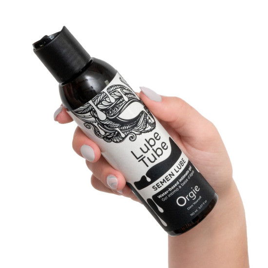 Лубрикант имитирующий сперму на водной основе Orgie Lube Tube Semen Lube, 150 ml