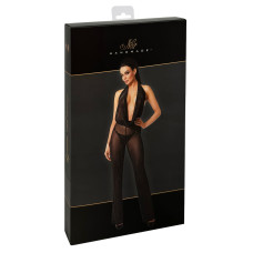 Комбінезон із блискучим тюлем, чорний Noir Handmade F350 Shiny Tulle Overall, M
