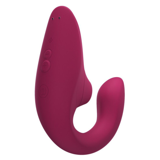 Вакуумний кліторальний стимулятор, рожевий Womanizer Blend Vibrant Pink