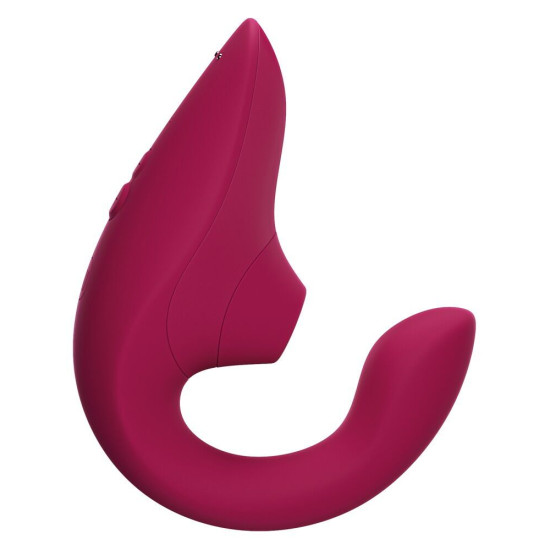 Вакуумний кліторальний стимулятор, рожевий Womanizer Blend Vibrant Pink
