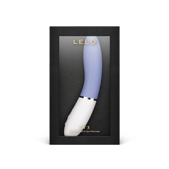 Вібратор з ергономічною формою, блакитний Lelo Liv 3 Powder Blue