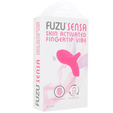 Вібратор на палець із сенсорним керуванням, 8 режимів, рожевий Fuzu Sensa Skin Activated Fingertip Vibe - Pink