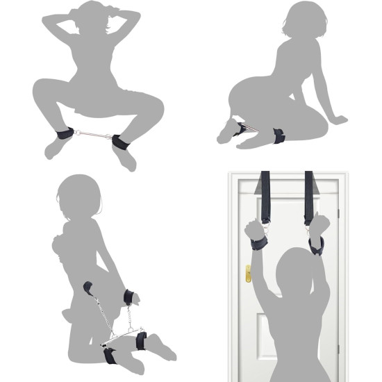 БДСМ-набор LOCKINK YEAHWOW Door Swing & Leg Spreader Bondage set