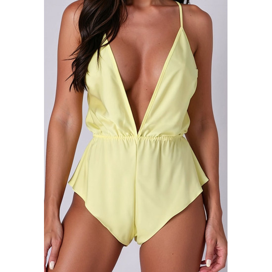 Сексуальное боди, лимонное Passion Sensie Body Lemon, S