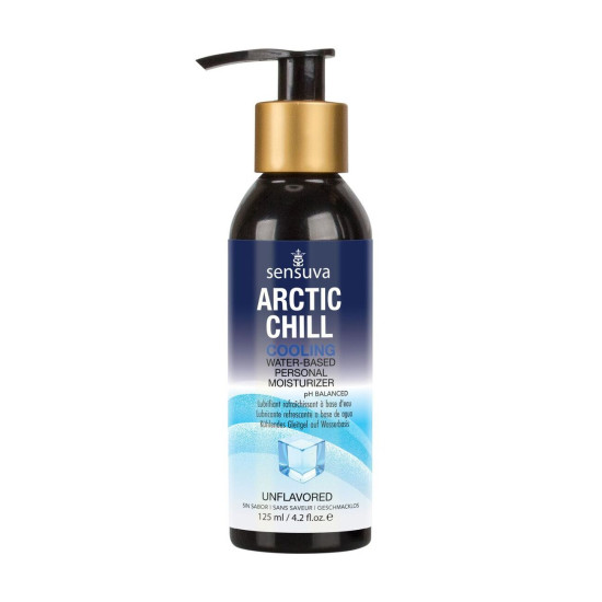 Лубрикант на водной основе без глицерина и парабенов Sensuva Arctic Chill Cooling, 125 ml