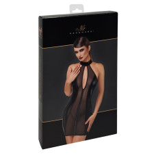 Прозора сукня з кристалами Noir Handmade F370 Luxuria Crystal Sheer Mini Dress, L