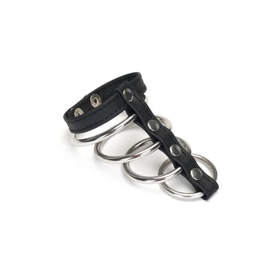 Четверное эрекционное кольцо Liebe Seele Vegan Fetish (32 mm, 38 mm, 45 mm, 50 mm)