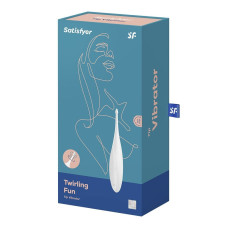 Вібратор для клітора, білий Satisfyer Twirling Fun White Satisfyer Twirling Fun White