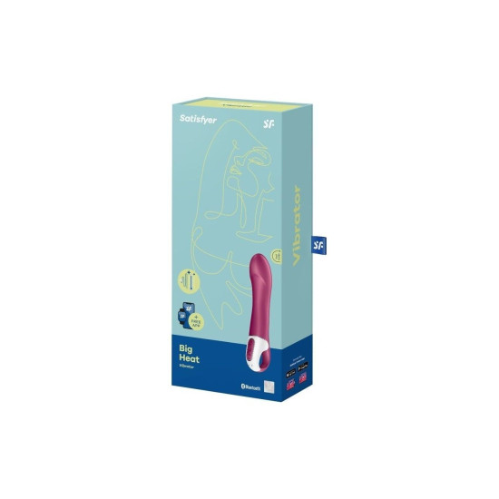 Вібратор з підігрівом Satisfyer Big Heat