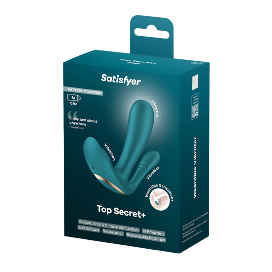 Подвійний вібратор у трусики Satisfyer Top Secret+ Battery Series (м'яте паковання)