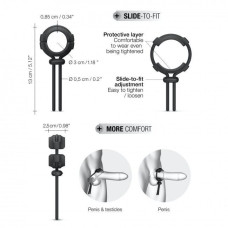 Dorcel FIT RING - регульоване ерекційне кільце (м'ята упаковка)