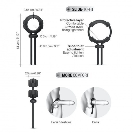 Dorcel FIT RING - регульоване ерекційне кільце (м'ята упаковка)
